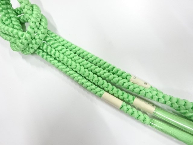 未使用品　正絹　手組帯締め